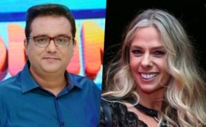 Adriane Galisteu e Geraldo Luís fazem live e falam sobre retorno da apresentadora à TV (Foto: Reprodução)