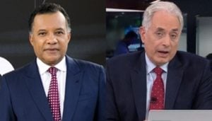 Heraldo Pereira no Jornal das Dez e William Waack no Jornal da CNN Brasil, respectivamente; Globo News deixou rival para trás e liderou audiência na TV paga (Foto: Globo/Sergio Zalis/Reprodução/CNN Brasil/Montagem TV Foco)