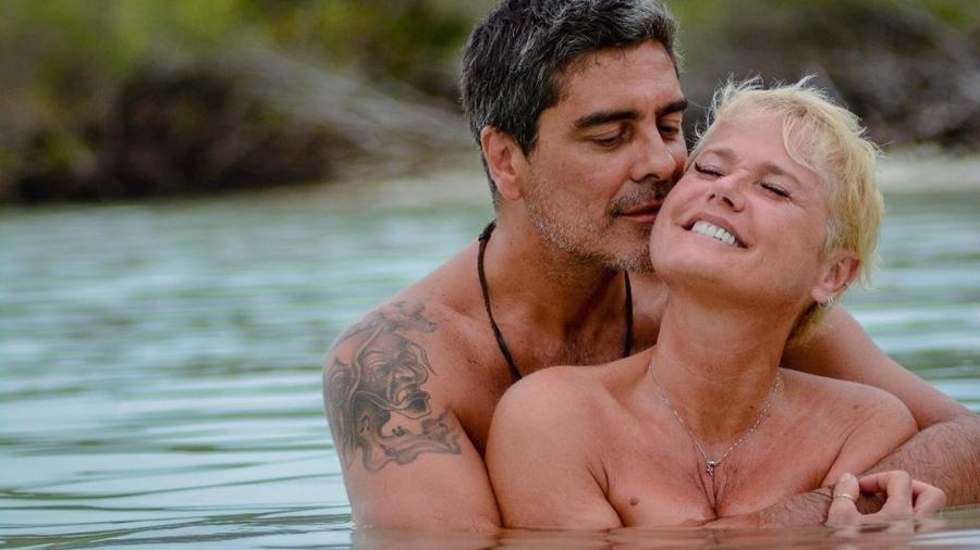Xuxa e Junno Andrade estão fazendo quarentena juntos
