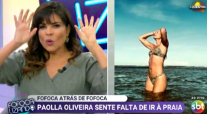 Mara Maravilha fala sobre praia e pede fim de isolamento (Foto: Reprodução)