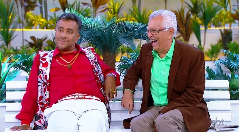 Paulinho Gogó e Carlos Alberto de Nóbrega (Foto: Reprodução)