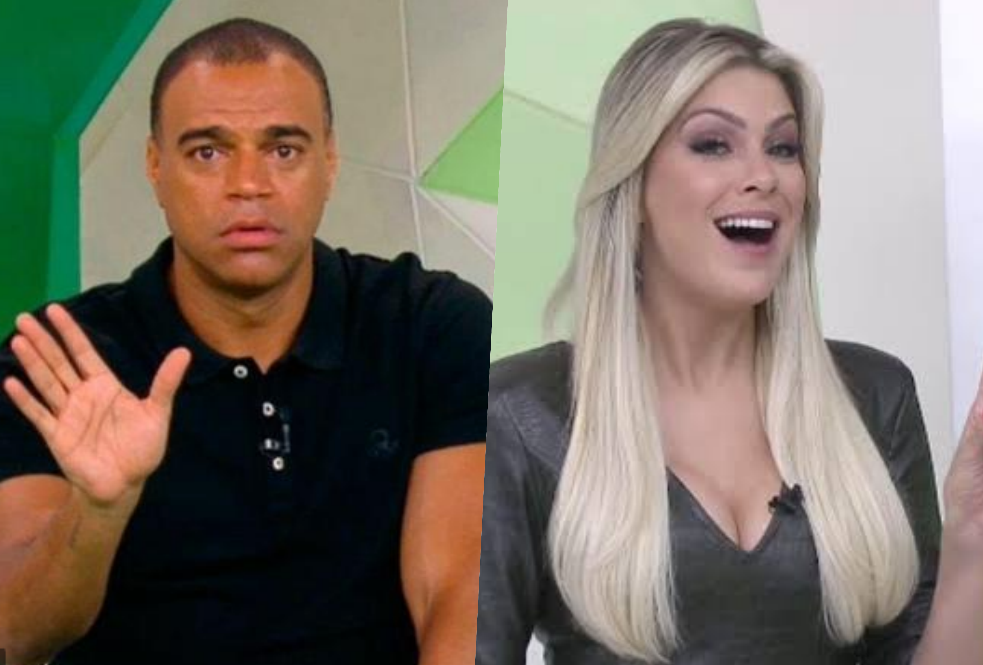 Denilson e Renata Fan