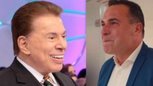 Silvio Santos e Reinaldo Gottino (Foto: Reprodução/SBT/CNN Brasil)