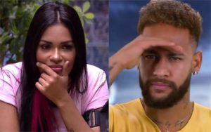 Flayslane do BBB20 e Neymar Jr (Foto: Divulgação)