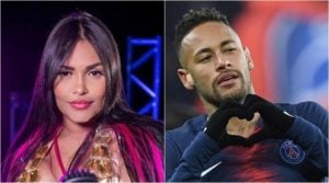 Flayslane revelou que já teve caso com Neymar. (Foto: Montagem/Divulgação)