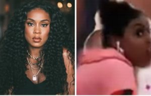 Cantora apareceu simulando sexo oral em vídeo no TikTok (Foto: Montagem/TV Foco)