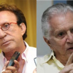 Moacyr Franco e Carlos Alberto de Nóbrega (Foto: Divulgação)