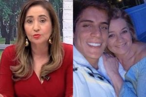 Rita Cumplido contou à apresentadora Sonia Abrão que prestou queixa contra Tiago Ramos após ser agredida (Foto: Reprodução)