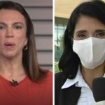 Repórter ficou sem fôlego ao vivo na Globo (Foto: Montagem/TV Foco)