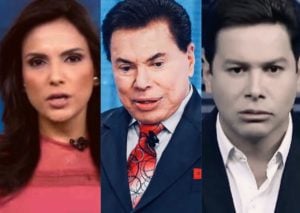Silvio Santos decidiu colocar uma nova edição do Primeiro Impacto com Marcia Dantas e Marcão do Povo (Foto: Reprodução / Montagem TV Foco)