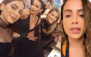 Anitta, Ivete Sangalo e Claudia Leitte se envolveram em polêmica (Foto: Divulgaçã)