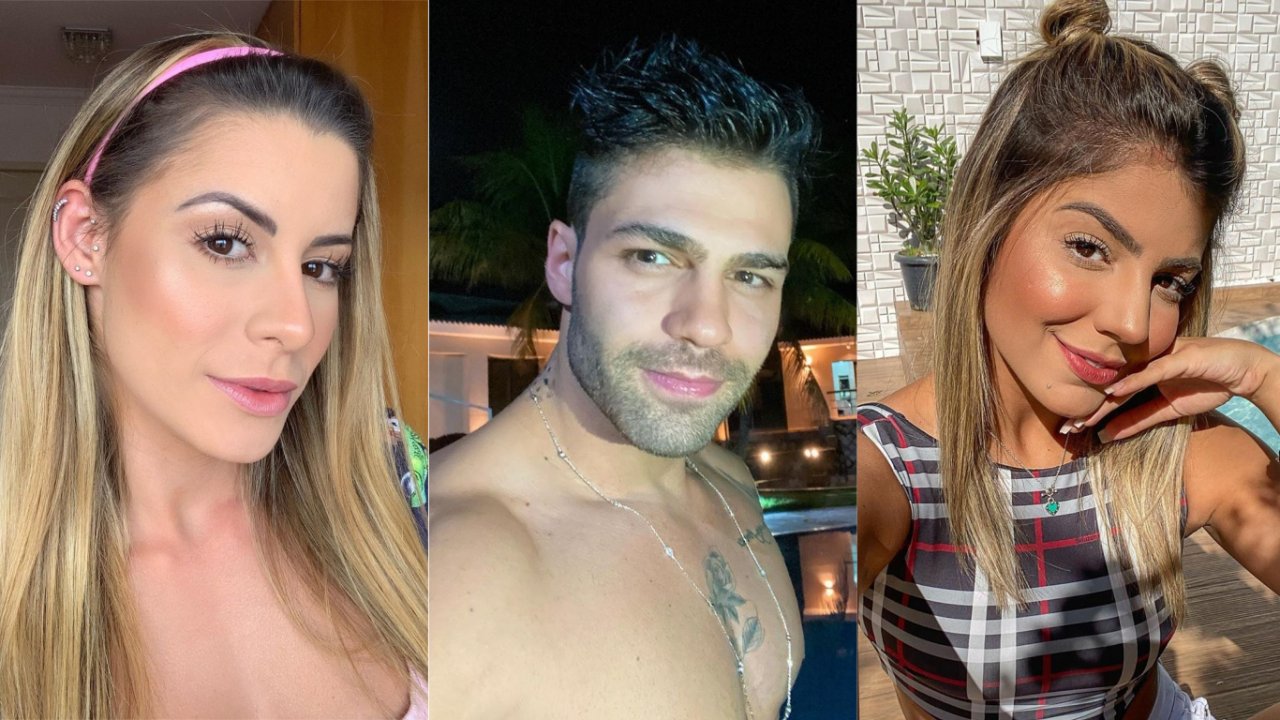 Aricia Silva atacou namoro de Netto com Hariany Almeida (Foto: Reprodução)