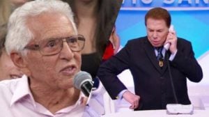 Carlos Alberto de Nóbrega revela algo que nem Silvio Santos sabia (Montagem: TV Foco)