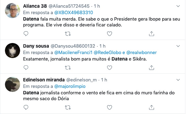 Internautas se dividem em comentários sobre (Foto: reprodução/Twitter)