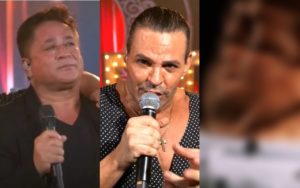Eduardo Costa mostra que vem cumprindo a profecia após treta com Leonardo (Foto: Montagem TV Foco)