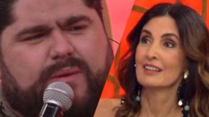 Fátima Bernardes recebeu em seu programa na Globo, a dupla César Menotti e Fabiano (Imagem: Globo)