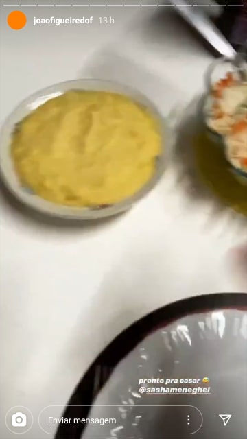 João Figueiredo, namorado de Sasha, disse está pronto para casar (Reprodução)