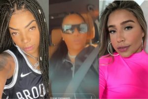 Perfil no Twitter acusou Ludmilla de trair a esposa com modelo Thaissa Cavalcante (Fotos: Reprodução/Instagram)