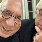 Moacyr Franco brinca com seus seguidores e diz que esqueceu de vestir suas calças (Montagem: TV Foco)