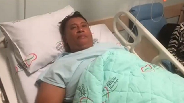 Órgão: Pedro Manso no hospital - Foto: Reprodução