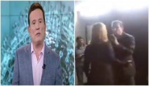 Roberto Cabrini discutiu com mulher prefeita ao vivo - Foto: Reprodução