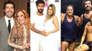 Sandro Pedroso, já foi casado com Susana Vieira e atualmente é esposo de Jéssica Costa, filha de Leonardo (Montagem: TV Foco)