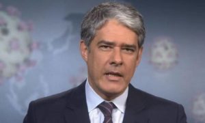 O jornalista William Bonner teve vídeo vazado nas redes - Foto: Reprodução