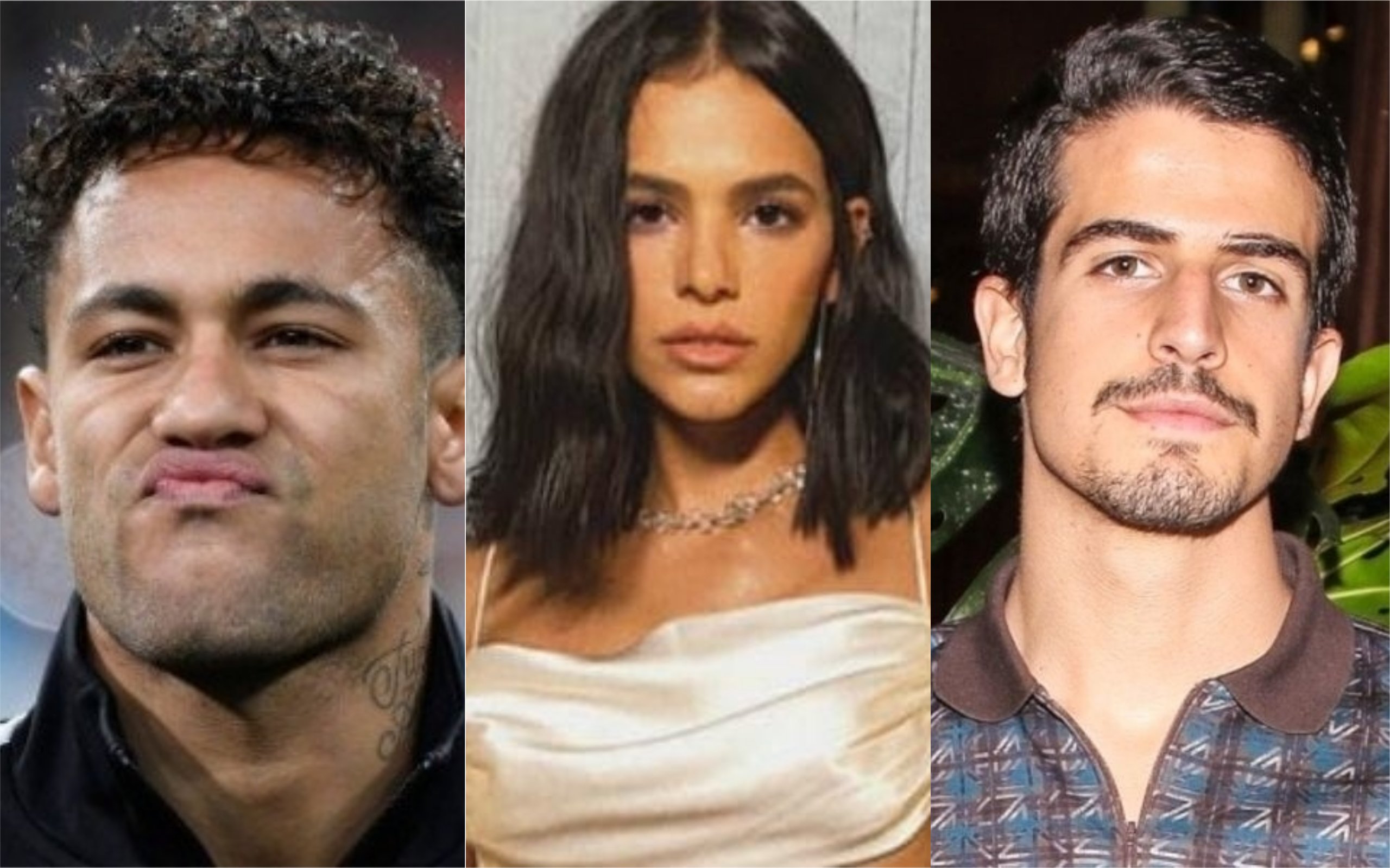 Neymar, bruna Marquezine e Enzo Celulari (Foto: Divulgação)