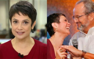 Sandra Annenberg e seu marido, o jornalista Ernesto Paglia (Foto: Divulgação)