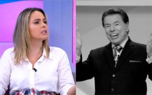 Ana Paula Renault e Silvio Santos (Foto: Divulgação)