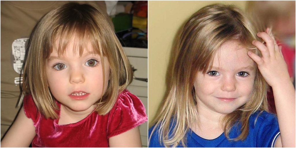 Madeleine McCann está desaparecida há 13 anos. (Foto: Montagem/Reprodução)