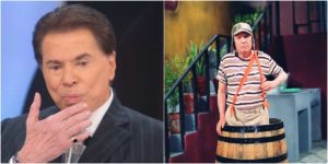 Silvio Santos planejou versão brasileira de Chaves em 1997. (Foto: Montagem/Reprodução)