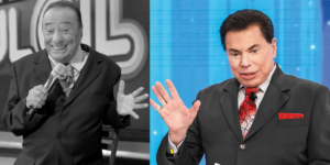 Raul Gil e Silvio Santos