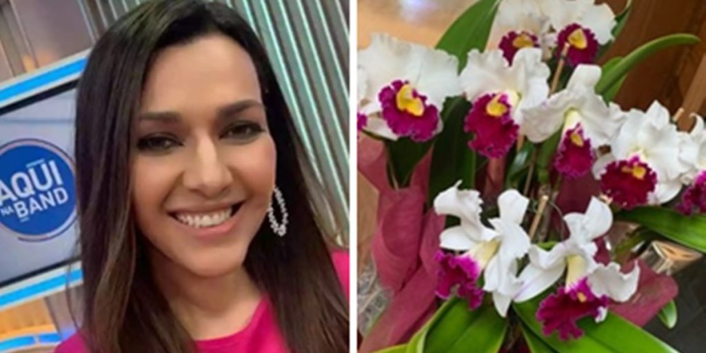 Veruska Seibel exibiu presente dado pela mãe de Ricardo Boechat no Dia dos Namorados (Foto: Montagem/TV Foco)