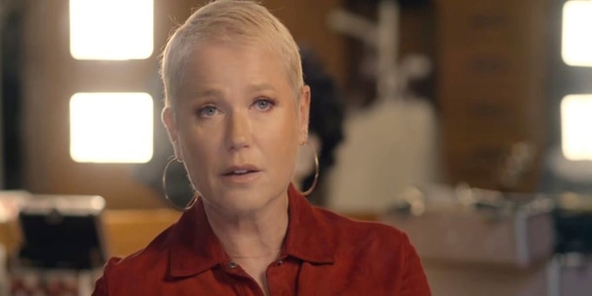 Xuxa Meneghel prestou homenagem para Junno Andrade (Foto: Reprodução)