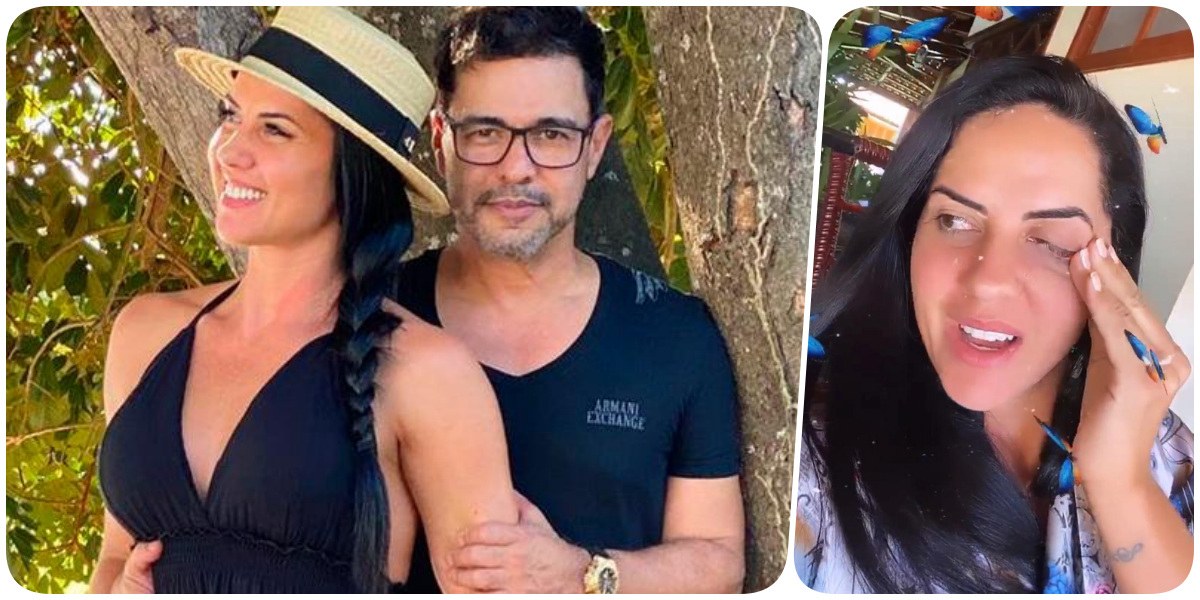 Zezé Di Camargo e Graciele Lacerda (Foto: Montagem)