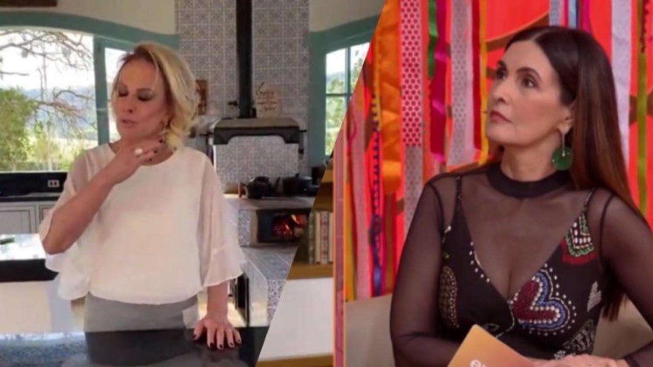 Ana Maria Braga mostrou um pouco de sua Fazenda no Interior de SP para Fátima Bernardes (Imagem: Globo)