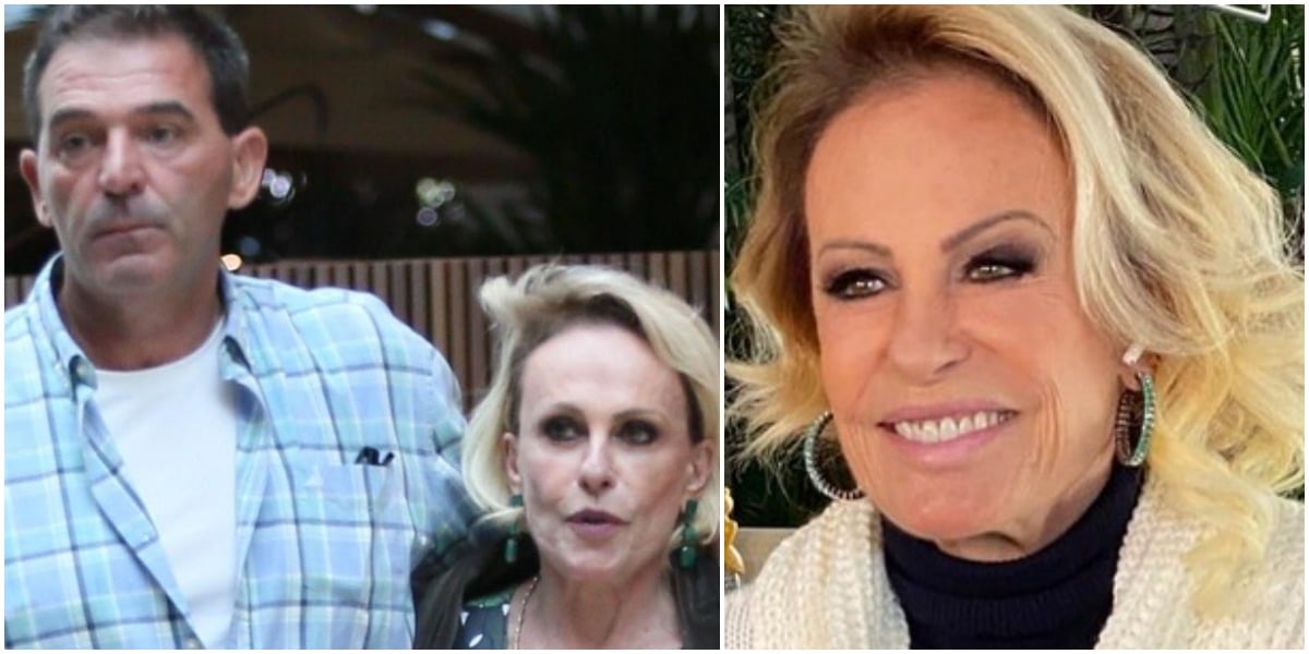globo Ana Maria Braga e o marido (Reprodução)