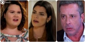 Na trama de  As Aventuras de Poliana Nancy, Violeta e Roger serão destaque (Foto: Montagem/TV Foco)