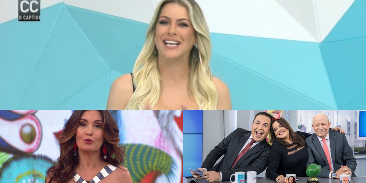 Audiência da TV 22/06: Renata Fan salva Band, Fátima Bernardes se recupera e Venosa deixa rivais na pior (Foto: Reprodução/Montagem TV Foco)