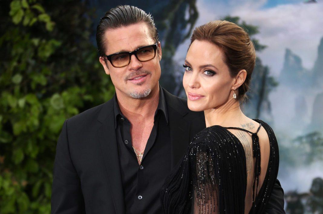 Brad Pitt e Angelina Jolie são flagrados juntos (Foto: Reprodução)