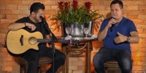 Bruno e Marrone se desentenderam ao vivo sobre 'briga' com famoso em conversa com Bial (Foto: Reprodução)