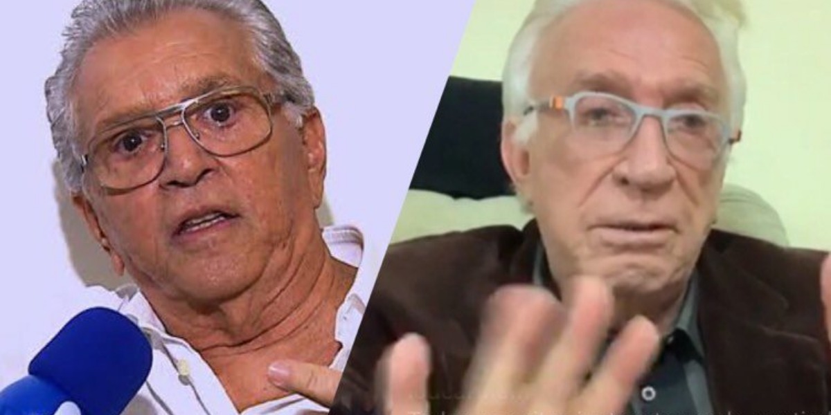 Moacyr Franco e Carlos Alberto de Nóbrega (Montagem: TV Foco)