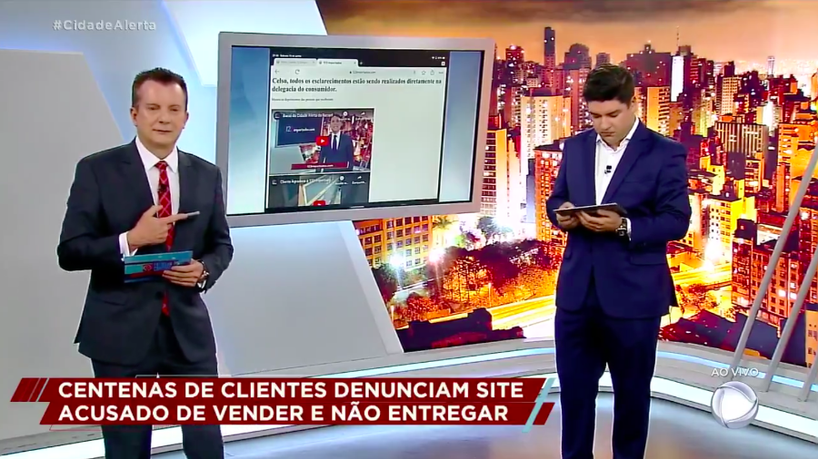 Celso Russomano foi detonado por mulher ao vivo na Record - Foto: Reprodução
