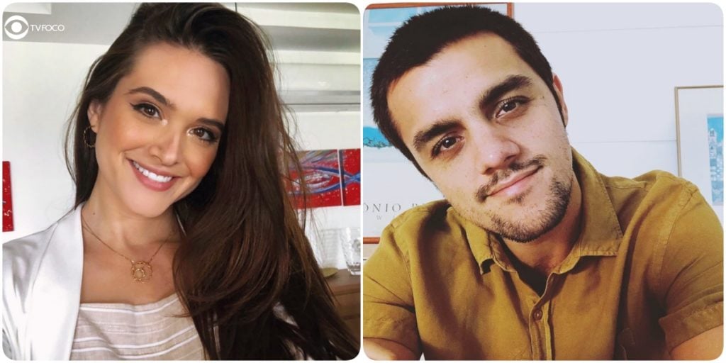 Felipe Simas interpreta Téo que é apaixonado por Luna (Juliana Paiva)