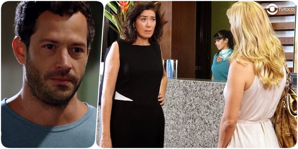Teodora discute com Griselda na novela Fina Estampa Teodora discute com Griselda na novela Fina Estampa