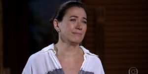 Griselda (Lilia Cabral) é desmascarada e desprezada por René (Dalton Vigh) em Fina Estampa (Foto: Reprodução/Globo)