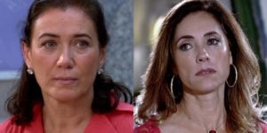 Griselda (Lilia Cabral) humilha Tereza Cristina (Christiane Torloni) em Fina Estampa (Foto: Reprodução/Globo)