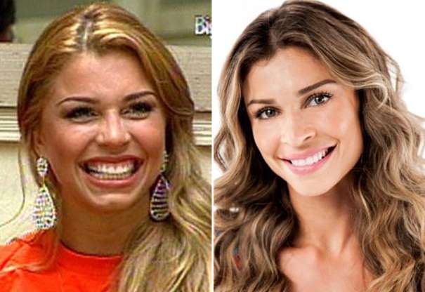 Famosos antes e depois da fama: Grazi Massafera (Foto: Reprodução)