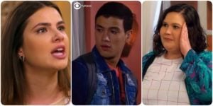 Luisa, Guilherme e Nancy serão destaques em cenas de As Aventuras de Poliana (Foto: Montagem/TV Foco)